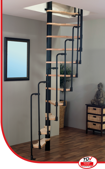 Винтовая лестница MINKA Suono 120 x 65